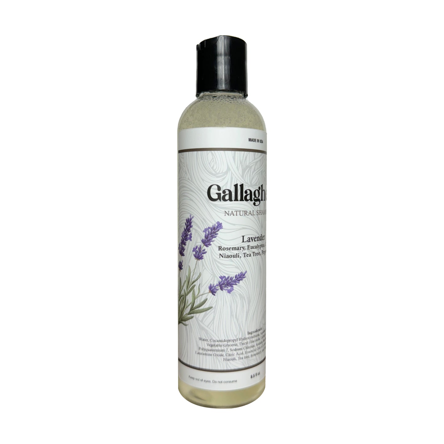 Gallagher's Lavender Natural Shampoo | Essential Oil Blend