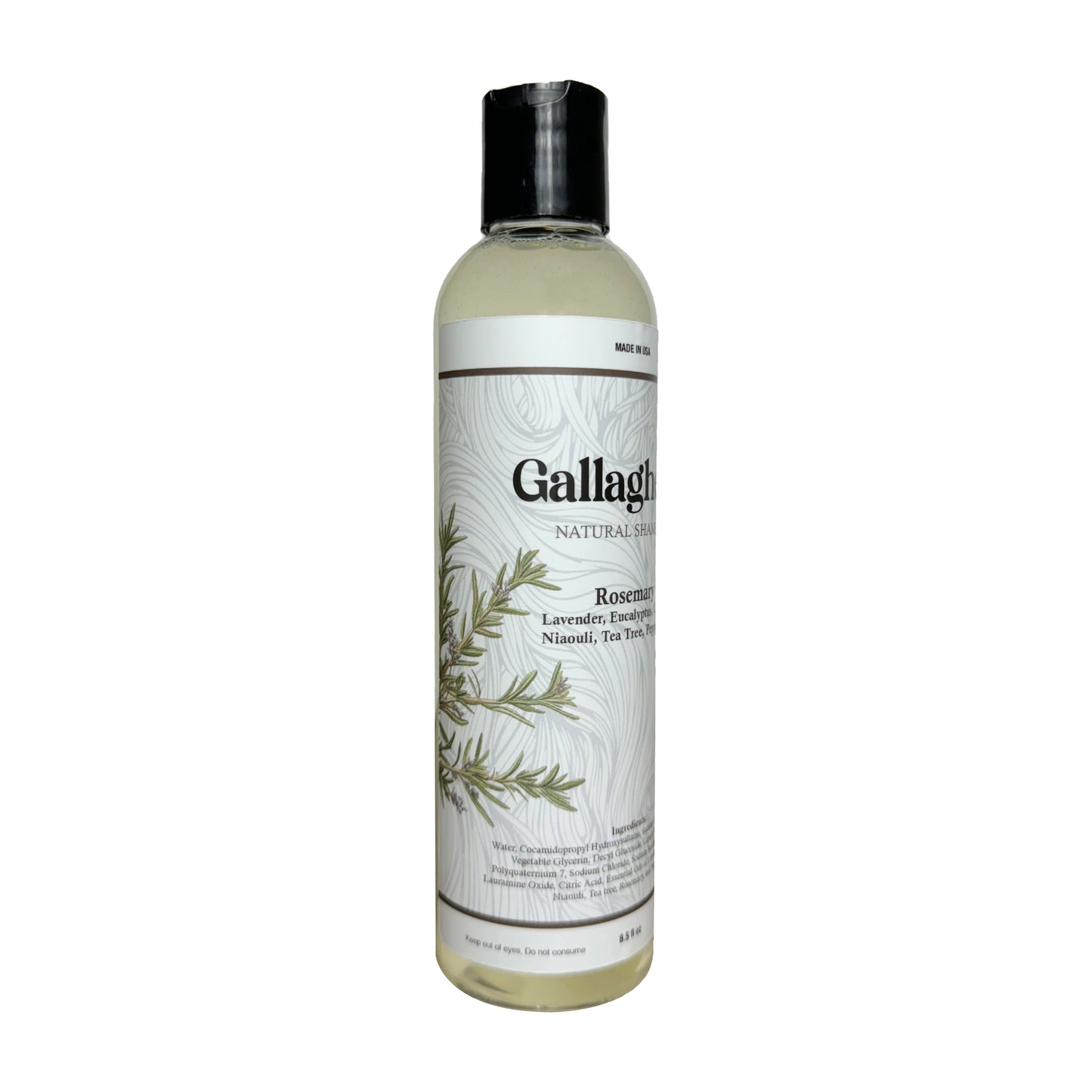 Gallagher's Rosemary Natural Shampoo | Essential Oil Blend