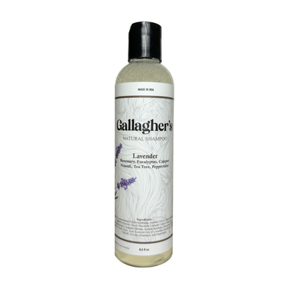 Gallagher's Lavender Natural Shampoo  |  Essential Oil Blend