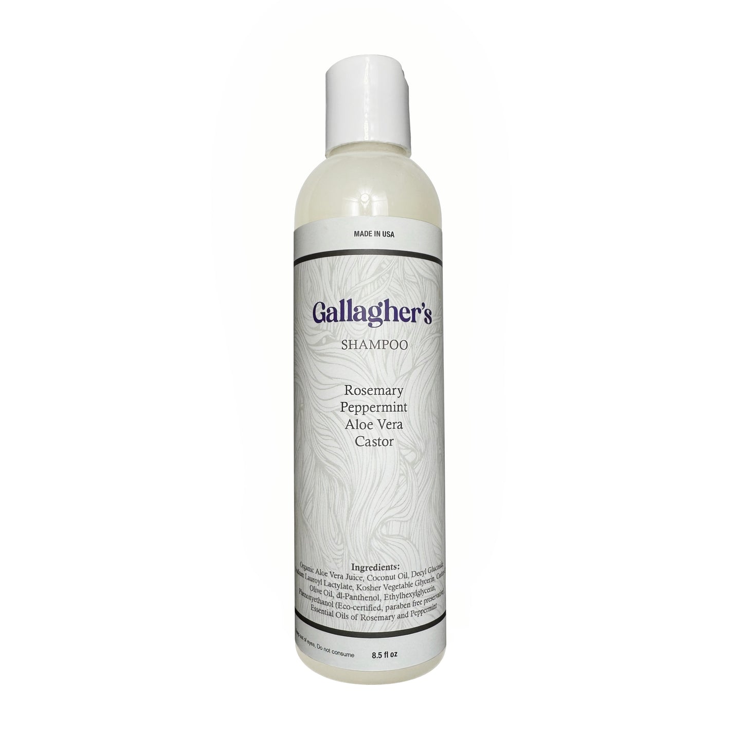 Gallagher's Rosemary Natural Shampoo